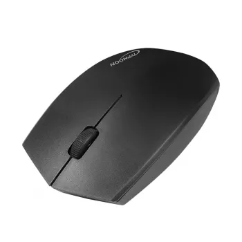 TYPHOON TI021 dvourežimová bezdrátová optická myš, Bluetooth 4.2 & 2.4 GHz, černá