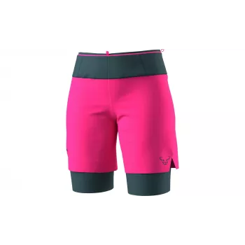 Dámské běžecké šortky Salewa Dynafit Ultra 2/1 Pink Glo XS