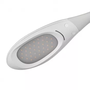 Activejet AJE-RAINBOW 2 LED stolní lampa s RGB základnou, flexibilní rameno, stmívatelná, dotykové ovládání, 7W hlavní světlo, 350lm, 2800K-6500K, černá