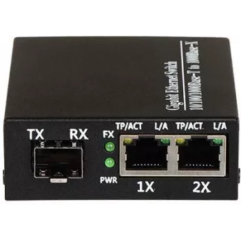 Přepínač DELTA SFP 2portový Gigabit EXPERT-SFP-1/2