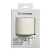 Sada STANLEY The Quencher Boot + Straw Topper, ochranné silikonové příslušenství pro tumbler 1,18l, Light Cream