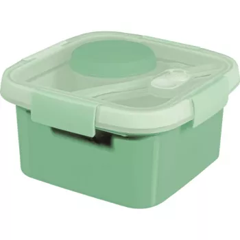 Potravinová dóza CURVER Lunch Kit Square 1,1 l Smart To Go Mix