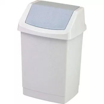 Curver Click-it šlapací koš 15L šedý