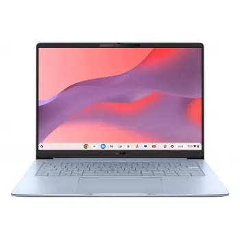 Chromebook ASUS CM14 CM1406CM4A-LY0052, MediaTek Kompanio 540, 14 inch WUXGA, 8 GB RAM, 128 GB eMMC, ChromeOS, Blue Aura
