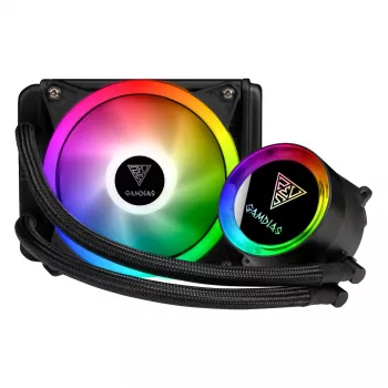 GAMDIAS Chione E2-120 Lite2 ARGB 120mm AIO kapalinový chladič CPU