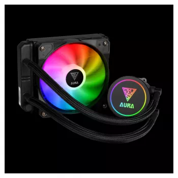 GAMDIAS Aura GL120 120mm ARGB AIO kapalinový chladič CPU 16321-01600-30000-G