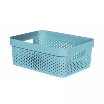Curver Infinity Recycled 11L úložná krabice modrá 36x27x14cm