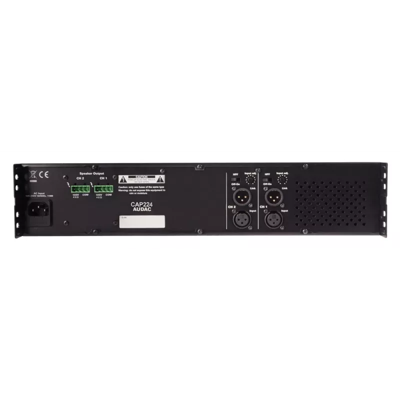 Audio zesilovač AUDAC CAP224 2.0kanálový