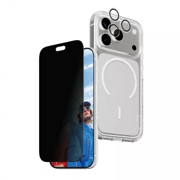 PanzerGlass PG PGC Privacy Flagship 3-in-1 sada pro iPhone 18 Pro