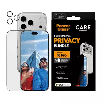 PanzerGlass PG PGC Privacy Flagship 3-in-1 sada pro iPhone 18 Pro