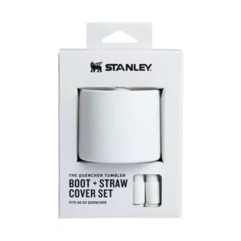 Návlek a nástavec na brčko STANLEY The Quencher Boot + Straw Topper 1,18 l, bílý