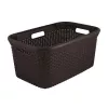 CURVER Laundry Basket Style 45L 59.2 x 38 x 27 cm Dark Brown