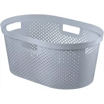 CURVER Infinity Recycling koš na prádlo 40L 59x39x27cm šedý