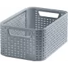 Úložná krabice CURVER Box Style S 28,5x19,4x13 cm světle šedá