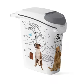 CURVER Pets Life úložná nádoba na psí krmivo 10kg 23L vzduchotěsná plastová