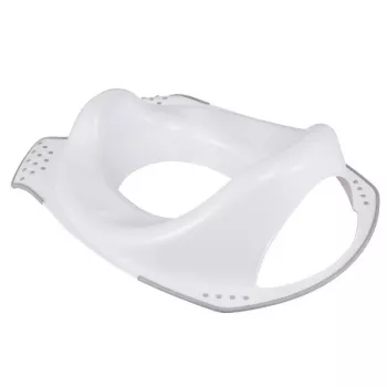 KEEEPER Toilet Training Seat with Anti-Slip Function Ewa Stars, White