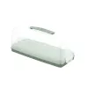 CURVER Smart To Go obdélníková přepravní krabice na dort 35,5 x 15 x 14,2 cm zelená