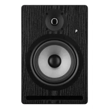 Prodipe Pro 7 V4 Black Wood - 6.5 inch Active Studio Monitor, 100W RMS