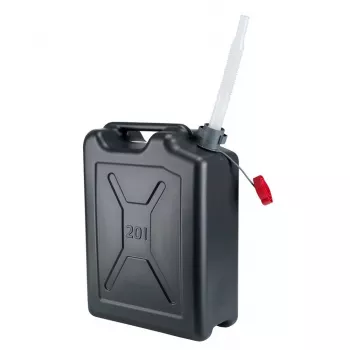 Vojenský kanystr na palivo PRESSOL TOP-21 127 20 l, olivově zelený ocelový jerrycan