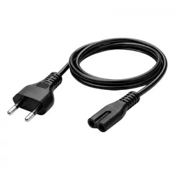 MediaRange MRCS346 IEC napájecí kabel 1,5m eurozástrčka na C7 Figure-8 černý