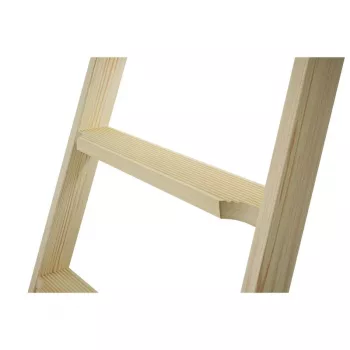 Oboustranný dřevěný schůdkový žebřík HAILO H77 ComfortLine 2x5 stupňů