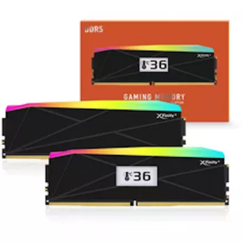 Paměť RAM V-Color Manta XFinity+ aRGB DDR5-8000, CL40, EXPO - 32 GB Dual-Kit, černá