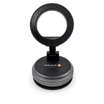 Magnetický otočný držák telefonu do auta Evelatus Premium, černý