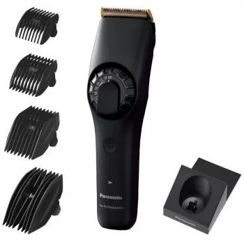 Panasonic ER-DGP90 Professional Hair Clipper with Linear Motor and 3 Comb Attachments