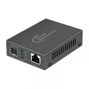 LogiLink 2,5 Gigabit mediální konvertor RJ45 na SFP