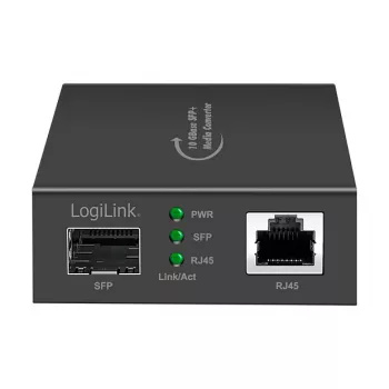 LogiLink 10 Gigabit mediální konvertor RJ45 na 10G SFP+ (NMC003)