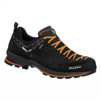 Salewa Men's MTN Trainer 2 GTX Hiking Shoes Black/Carrot UK 11.5 (EU 46.5)