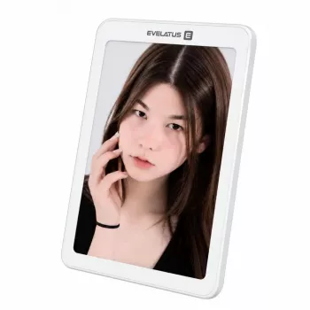 Evelatus LiveCase Display – Bluetooth chytrý displej pro vlastní fotografie, ovládaný aplikací bílý