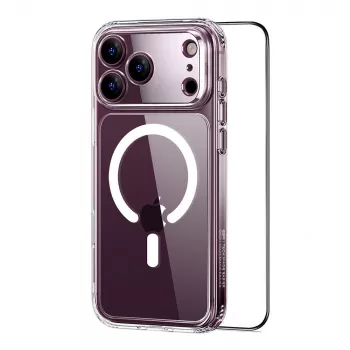 ESR Classic Hybrid MagSafe & Tempered Glass Case for iPhone 17 Pro / 18 Pro Clear