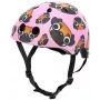 Dětská cyklistická helma Hornit Pug s LED světly - růžová, 48-53 cm PUS806
