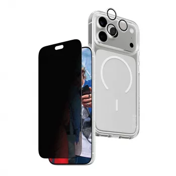 PanzerGlass Privacy Flagship 3-in-1 sada pro iPhone 18 Pro Max