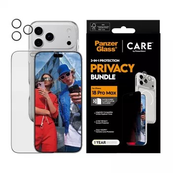 PanzerGlass Privacy Flagship 3-in-1 sada pro iPhone 18 Pro Max