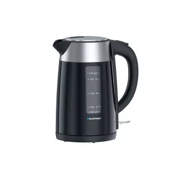 Elektrická rychlovarná konvice Blaupunkt EKP412 1,7L 2200W nerezová ocel stříbrná/černá