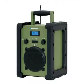 Blaupunkt PP35BT survival přenosné rádio s Bluetooth, solárním panelem, ruční klikou, powerbankou, svítilnou