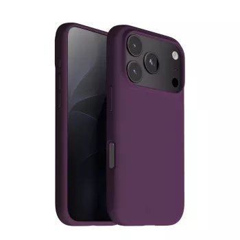 Pouzdro MagSafe Crong Color Cover Magnetic pro iPhone 18 Pro Max / 17 Pro Max (švestková)