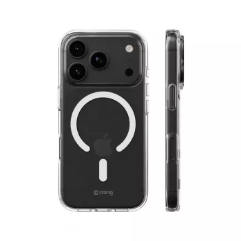 Pouzdro MagSafe Crong Clear MAG pro iPhone 18 Pro / 17 Pro (průhledné)