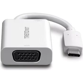 TRENDnet TUC-VGA2 adaptér USB-C na VGA – 1920x1200 @ 60Hz, černý