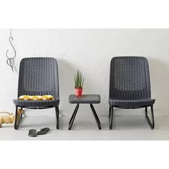 Zahradní nábytek KETER Rio Patio Set šedý