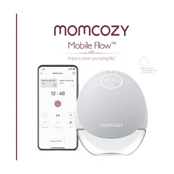 Momcozy – M9 odsávačka mléka s volnýma rukama – červená