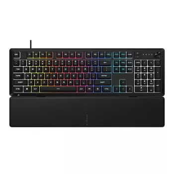 CORSAIR SKIFF 100 drátová herní klávesnice s 10zónovým RGB podsvícením černá