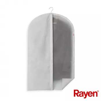 Obal na šaty RAYEN S Premium, šedý, 60x100 cm