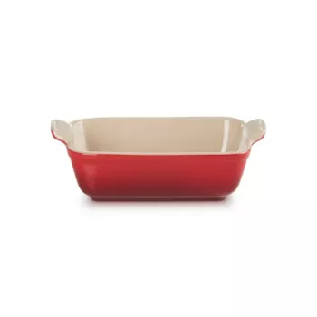 LE CREUSET Rectangular baking dish Heritage stoneware 19x14cm / 1.1L red