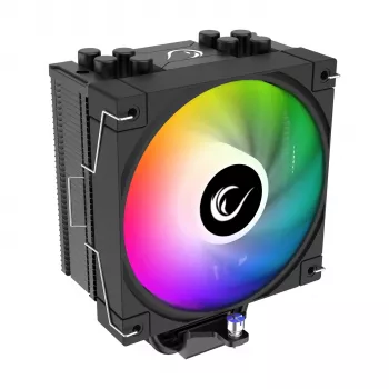 Rampage RM-C180 FROSTY ARGB 120mm vzduchový chladič CPU, 180W TDP, černý
