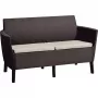 Sofa pro 2 osoby KETER Salemo hnědá