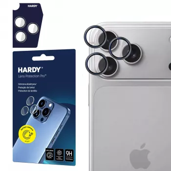 Ochrana objektivu 3MK Protection HARDY Lens Protection Pro pro Apple iPhone 18 Pro / 18 Pro Max černá
