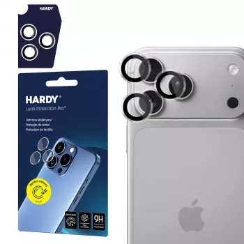 Ochrana objektivu 3MK Protection HARDY Lens Protection Pro pro Apple iPhone 18 Pro / 18 Pro Max průhledná